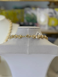 Crystal Vault Pendant Necklace - Studded Heart