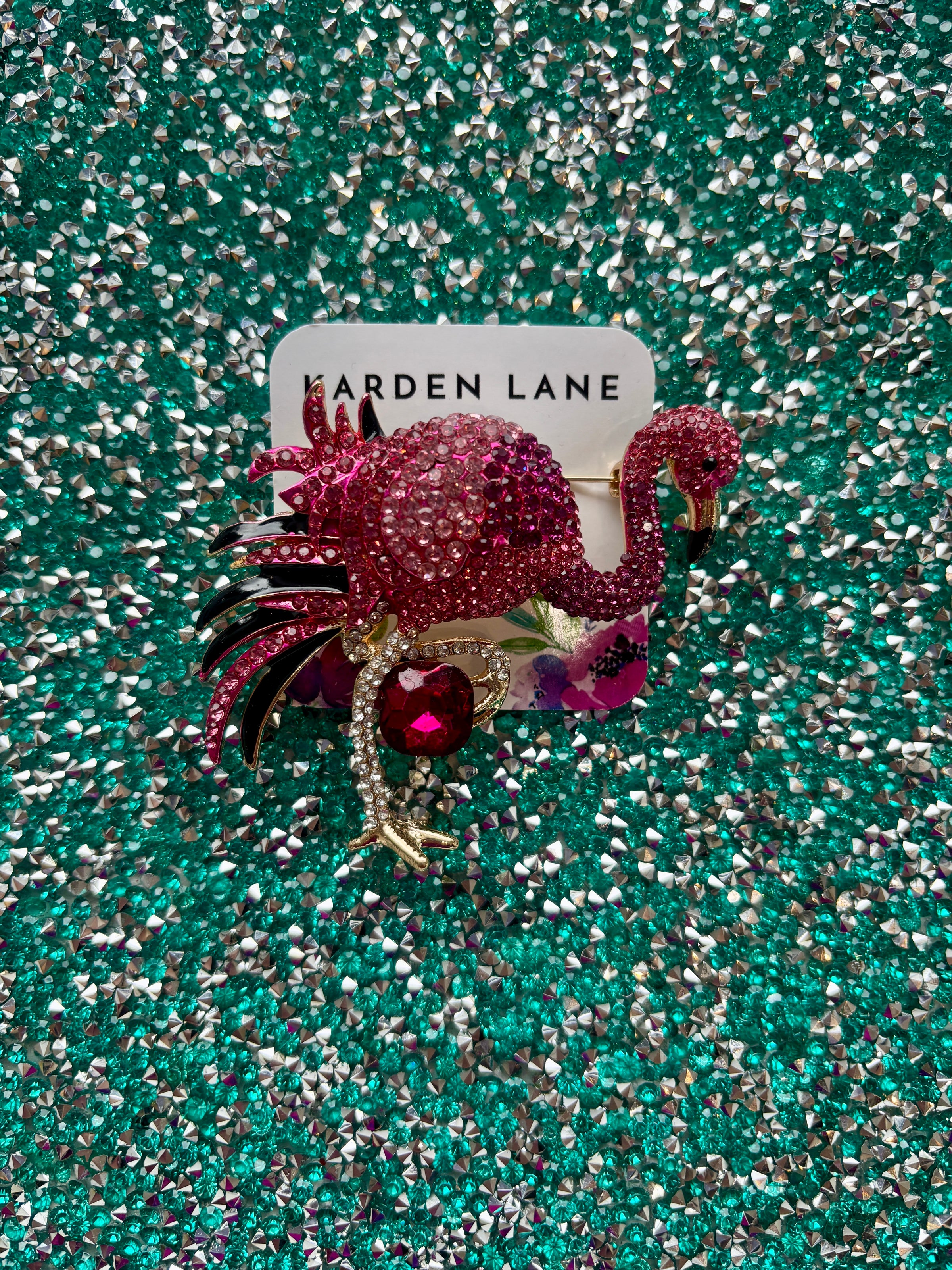 Flamingo Brooch