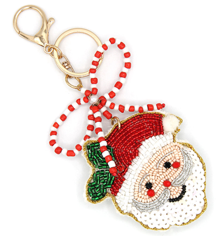Santa Keychain