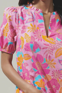 Kenni Split Neck Top