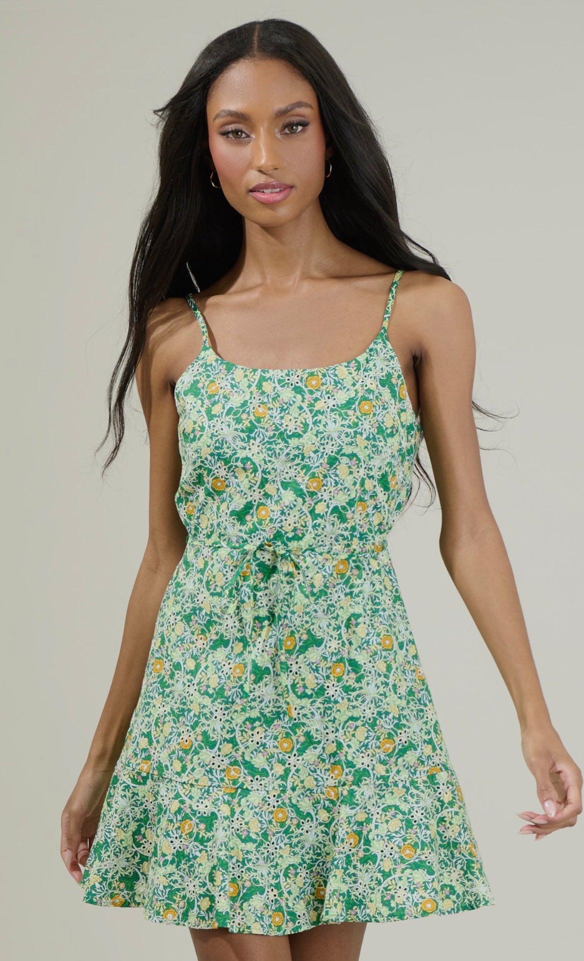 Cassia Floral Mini Dress – Karden Lane