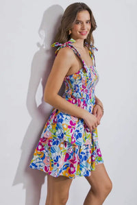 Summer Tiered Mini Dress