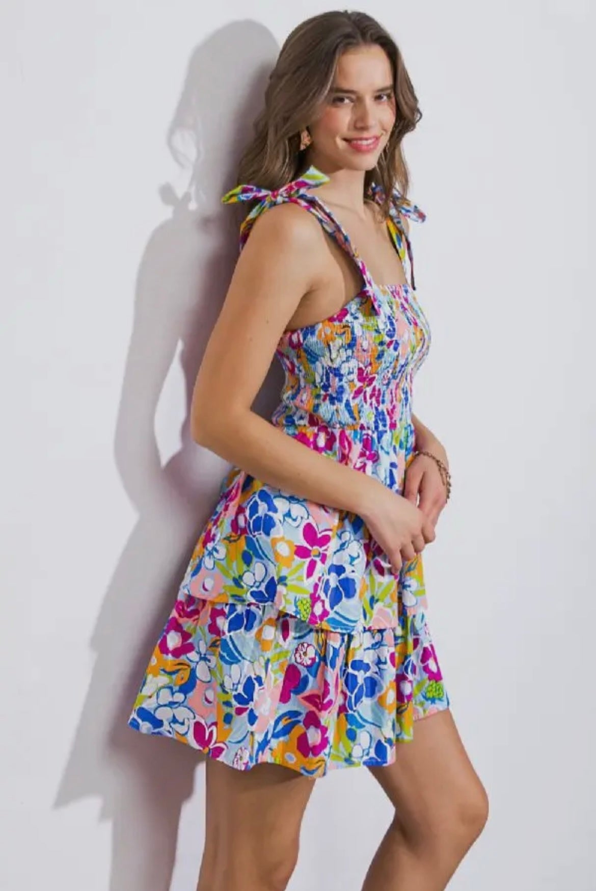 Summer Tiered Mini Dress