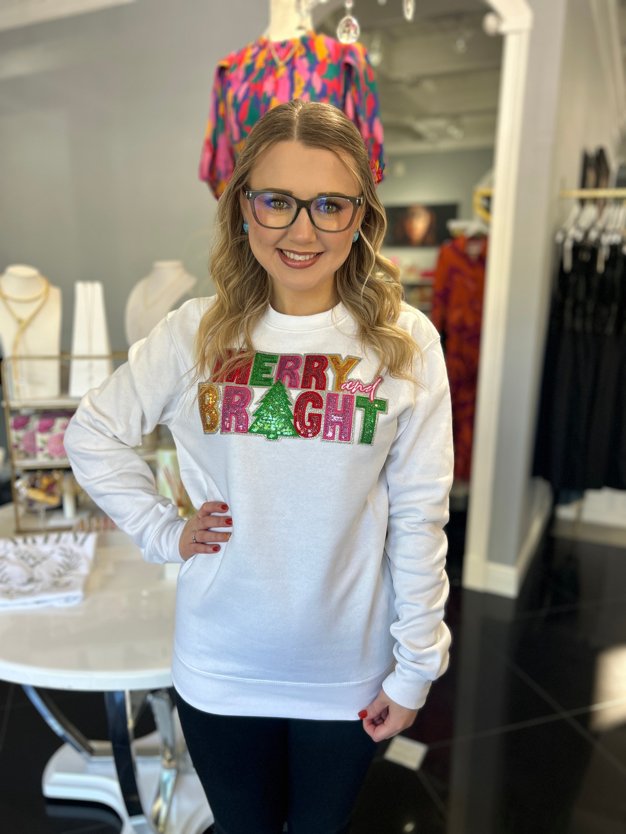 Merry & Bright Sweater