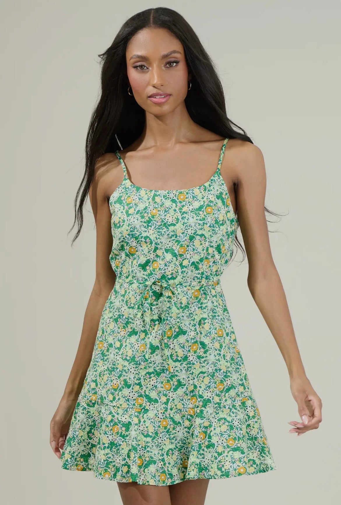 Cassia Floral Mini Dress – Karden Lane