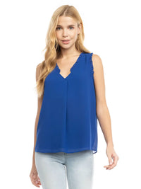 Ruffle Hem Tank Top