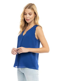 Ruffle Hem Tank Top