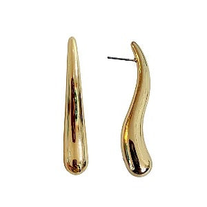 Teardrop Earrings - Gold