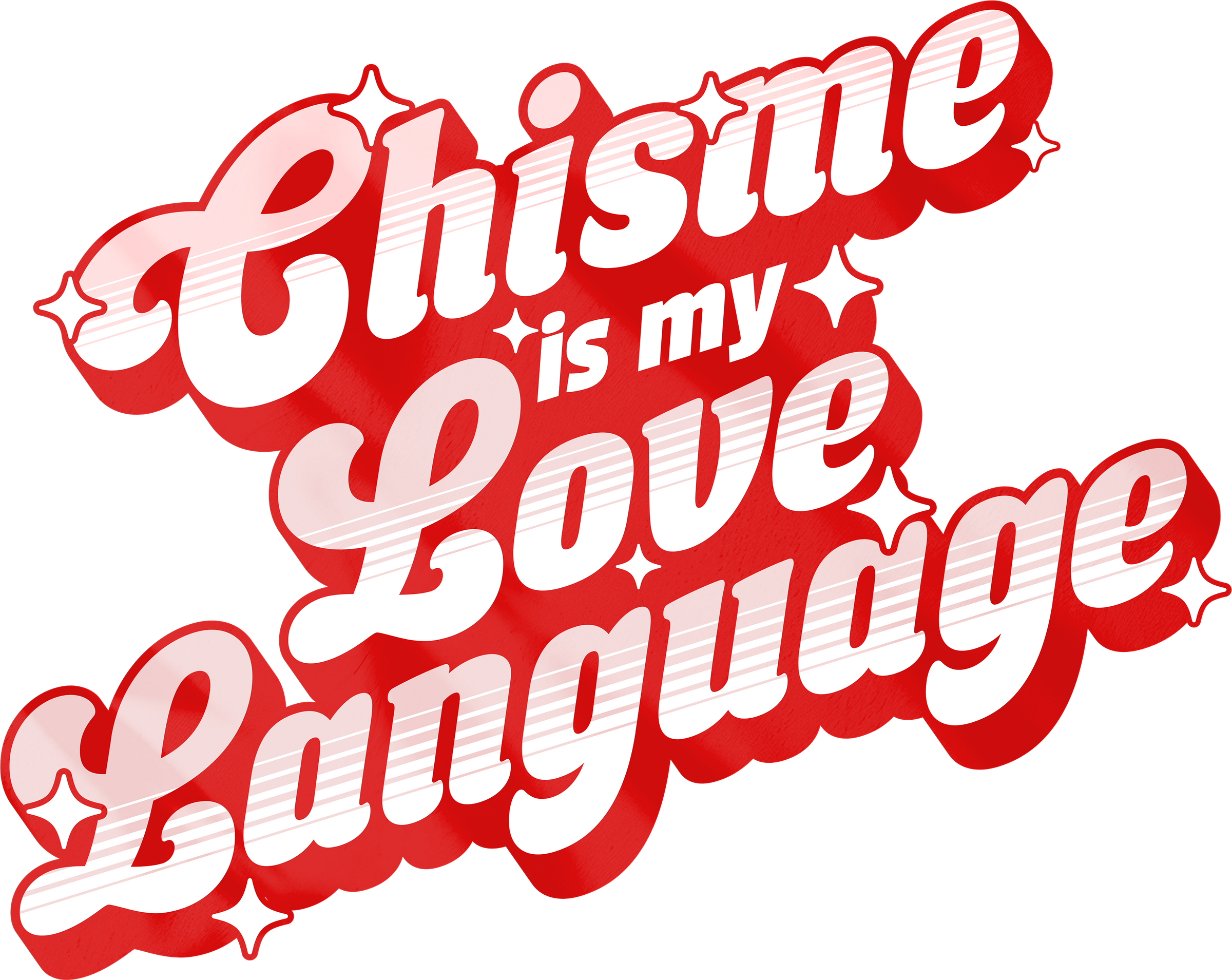Chisme Is My Love Language Graphic Tee