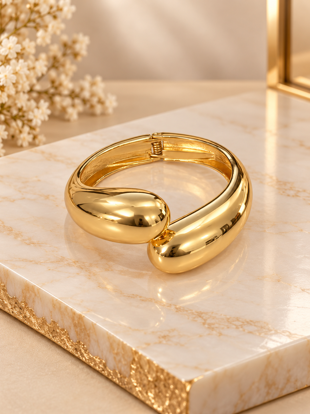 Gold Cuff Bracelet