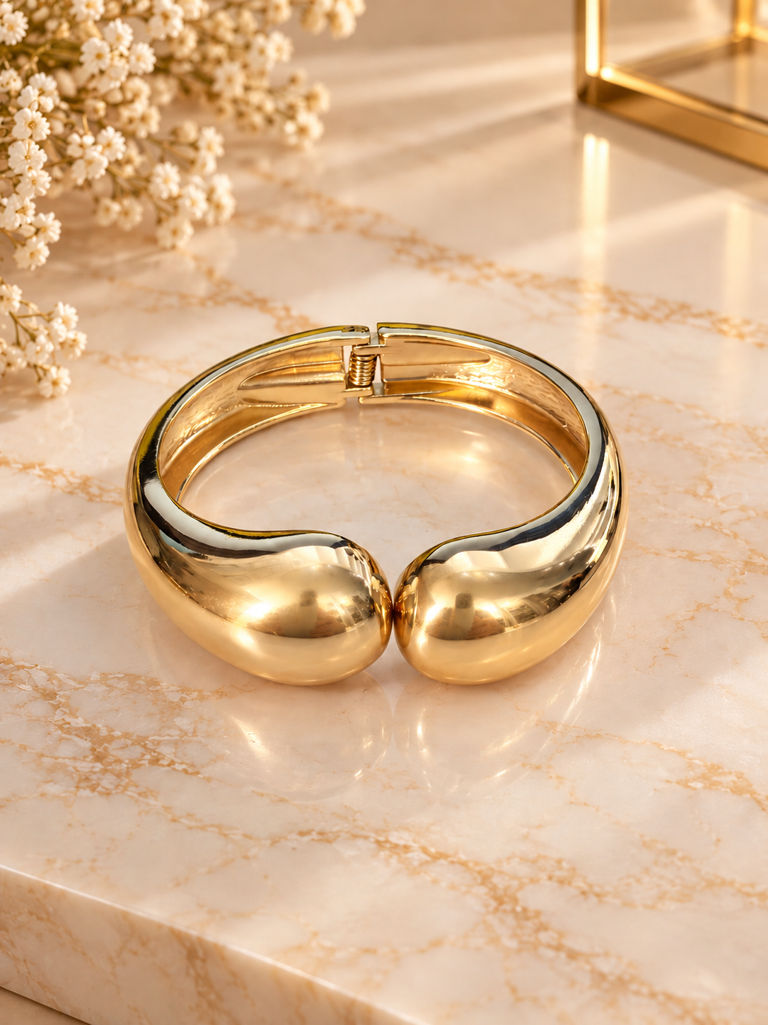 Gold Cuff Bracelet