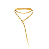 Serpent Chain Necklace - Gold