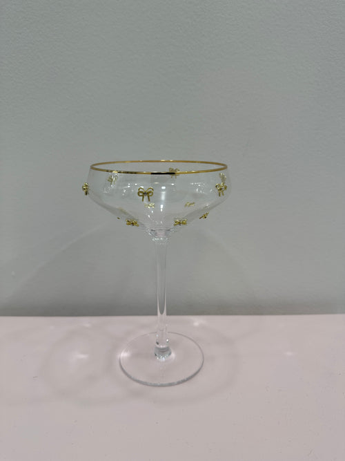 Bow Martini Glass