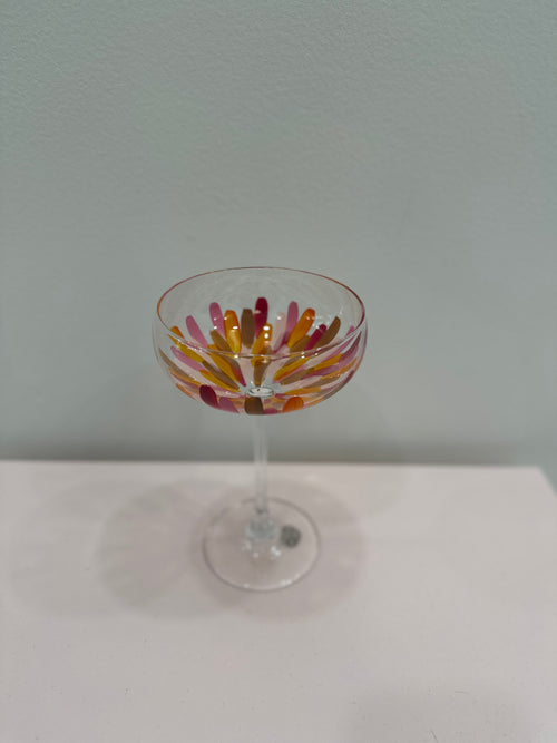 Spring Thing Martini Glass - Pink