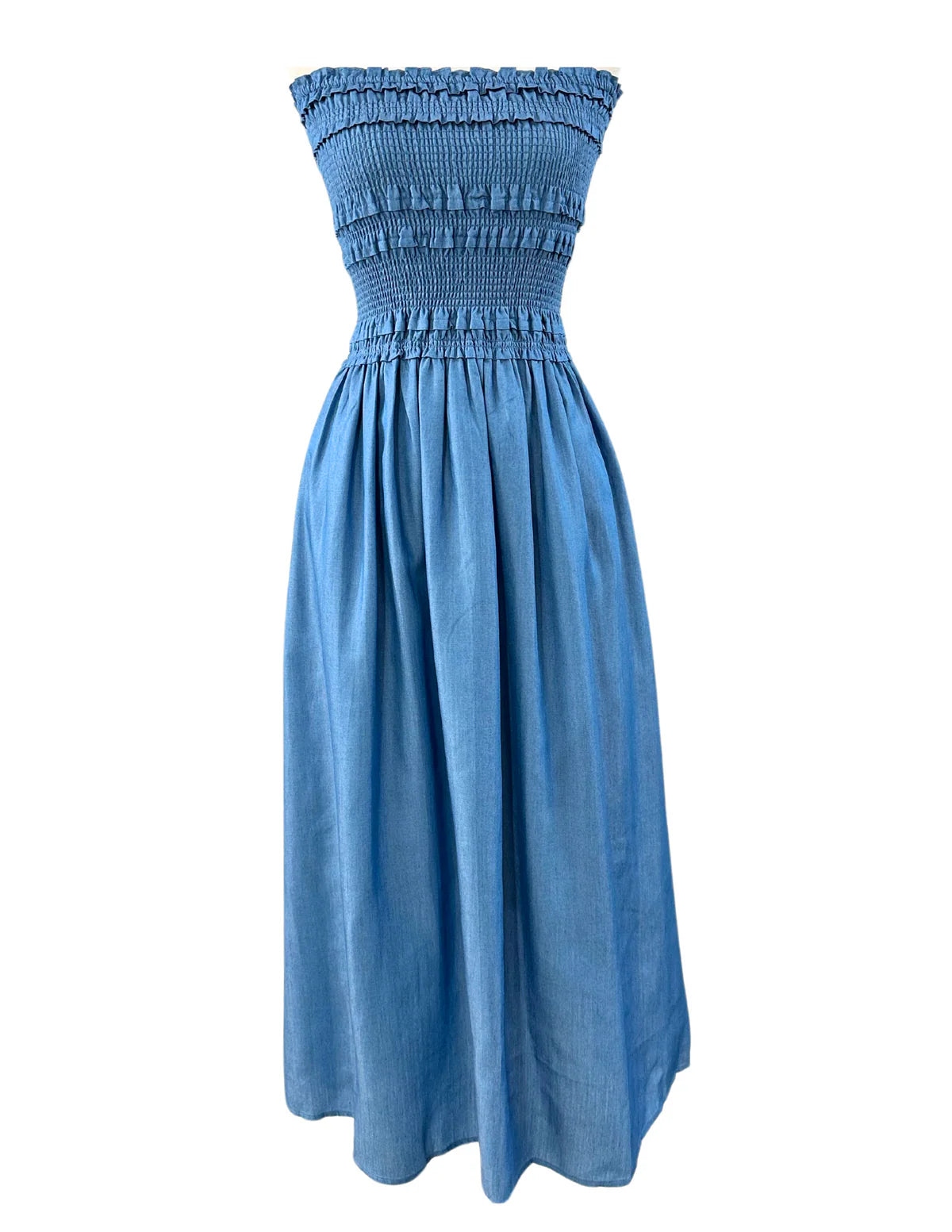 Diana Midi Dress - Light Tencel