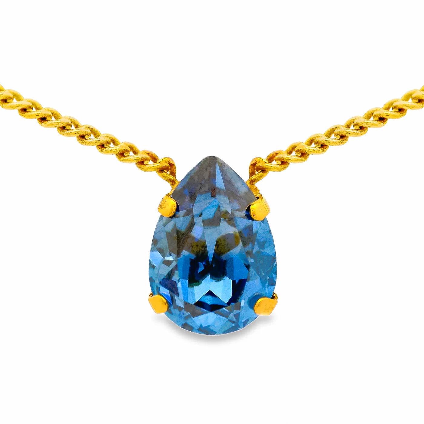 TOVA Lumi Necklace In Candy Crush - Ice Blue Champagne