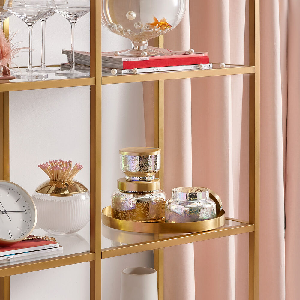 Capri Blue Volcano Mercury Iridescent Inverted Jar 10oz.