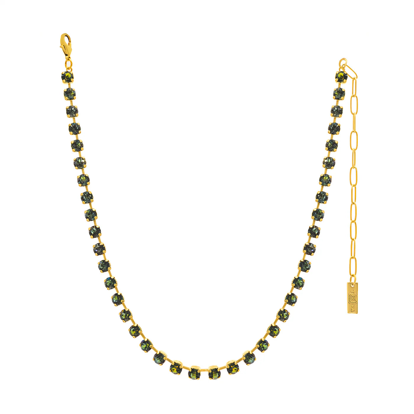 TOVA Sarina Necklace In Candy Crush - Chrysolite Citrine