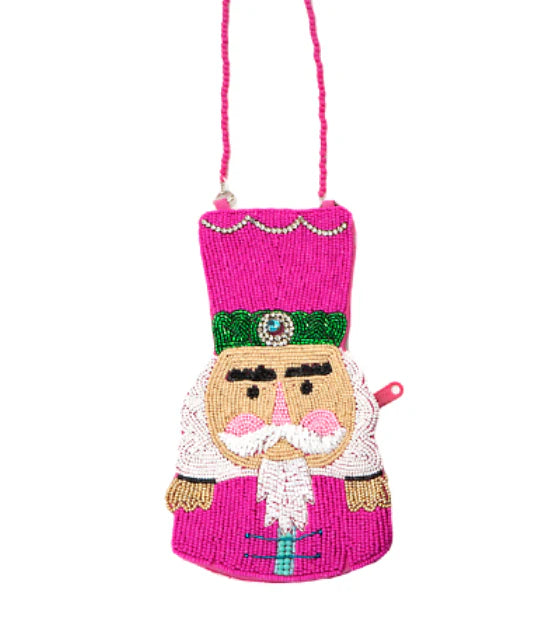 Nutcracker Beaded Pouch