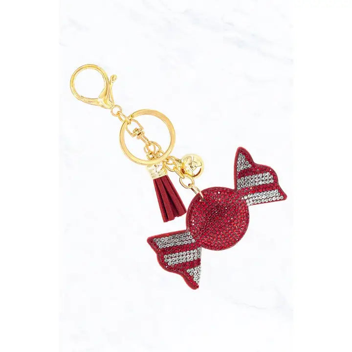 Rhinestone Candy Keychain