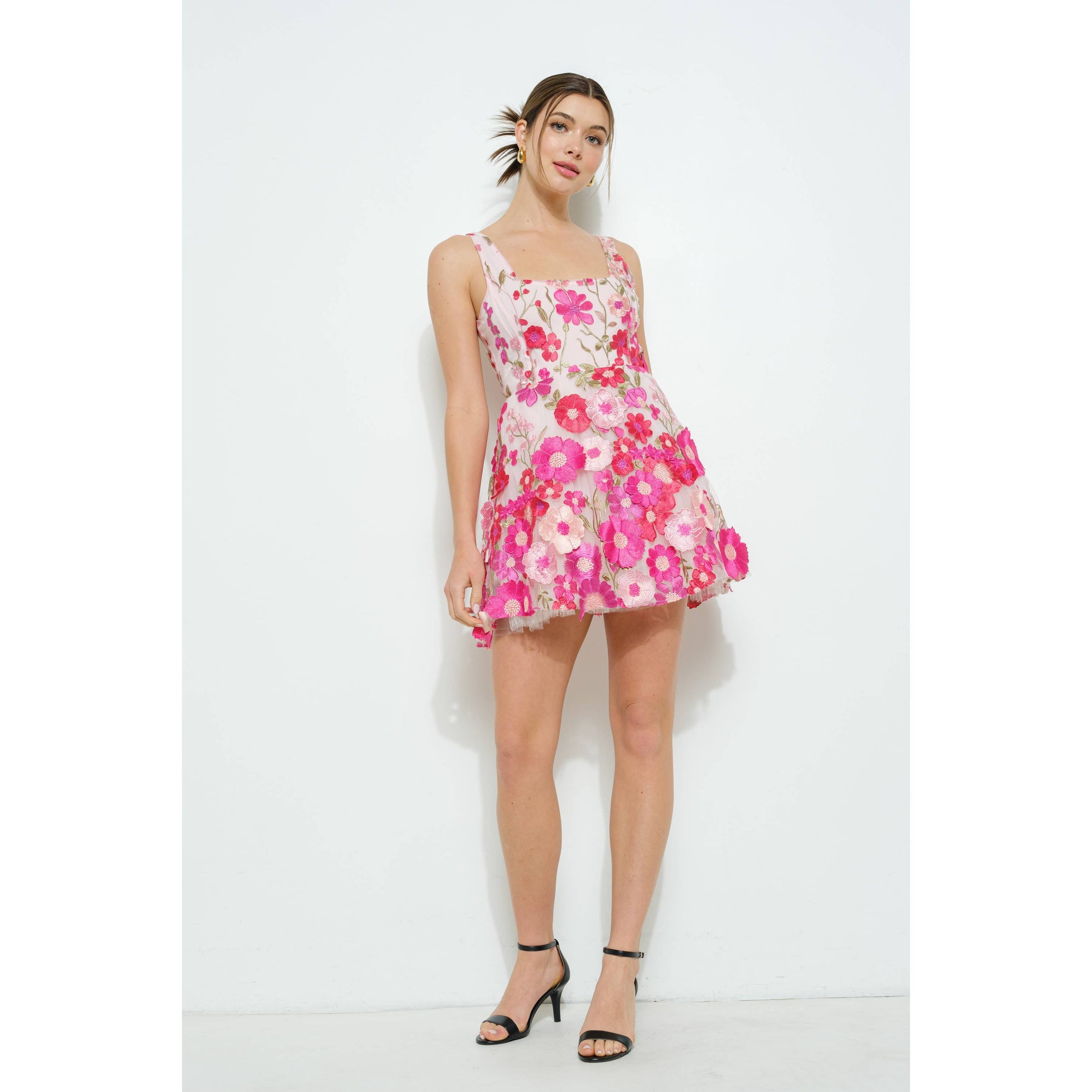 Floral Gardens Mini Dress