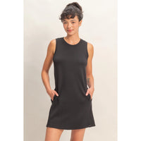 On The Go Mini Dress - Black