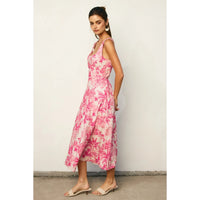 The Palms Midi Dress - Pink