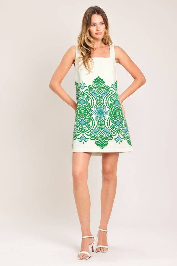 Woven Mini Dress