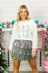 Nutcracker Sequin Top