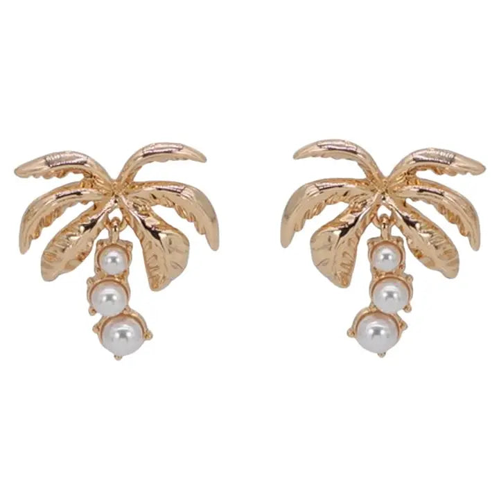 Palm Tree Earrings