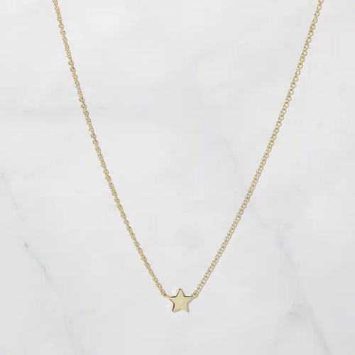 Gold Star Necklace