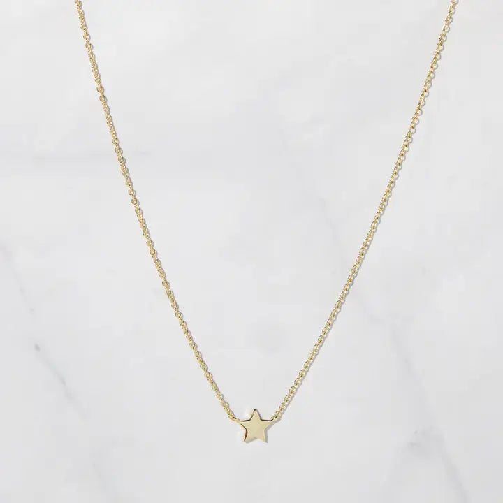 Gold Star Necklace