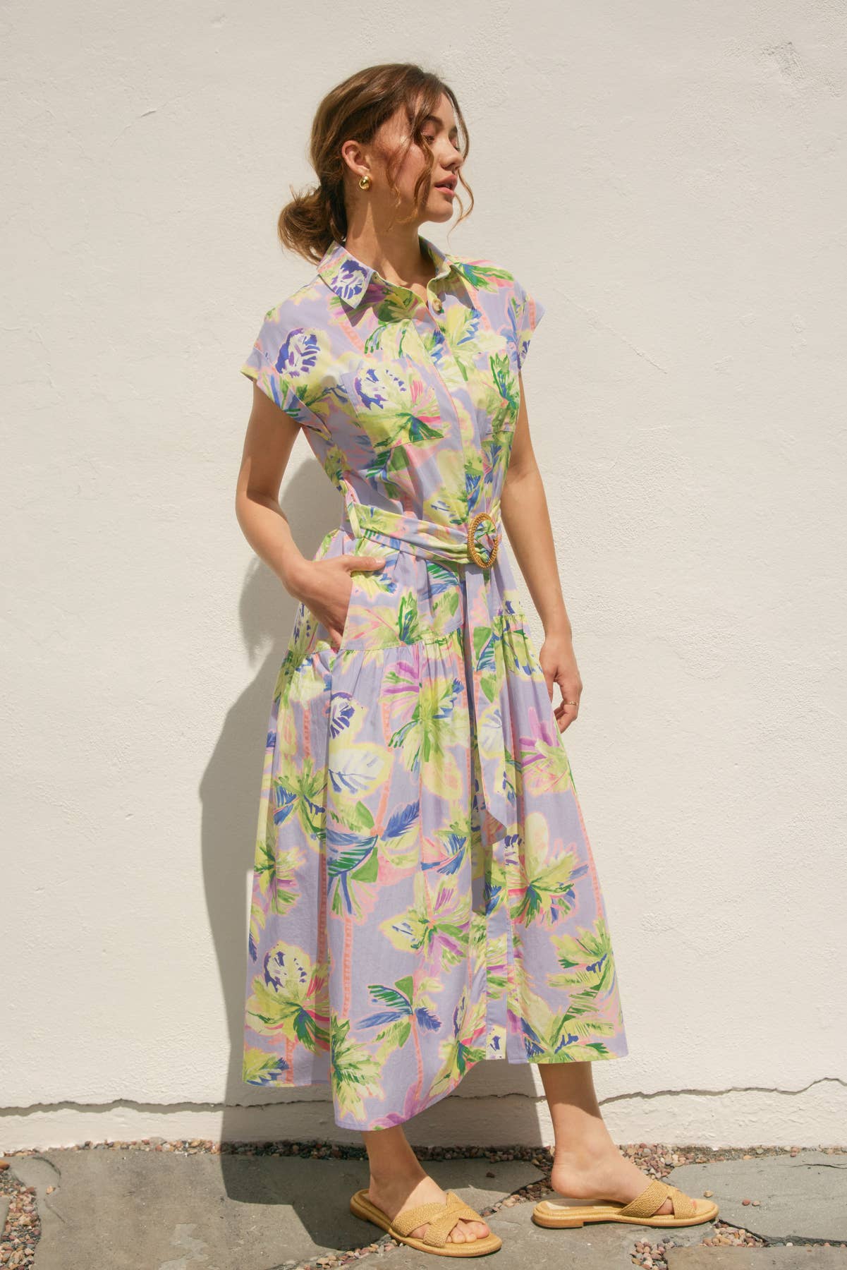 Floral Radiance Dress