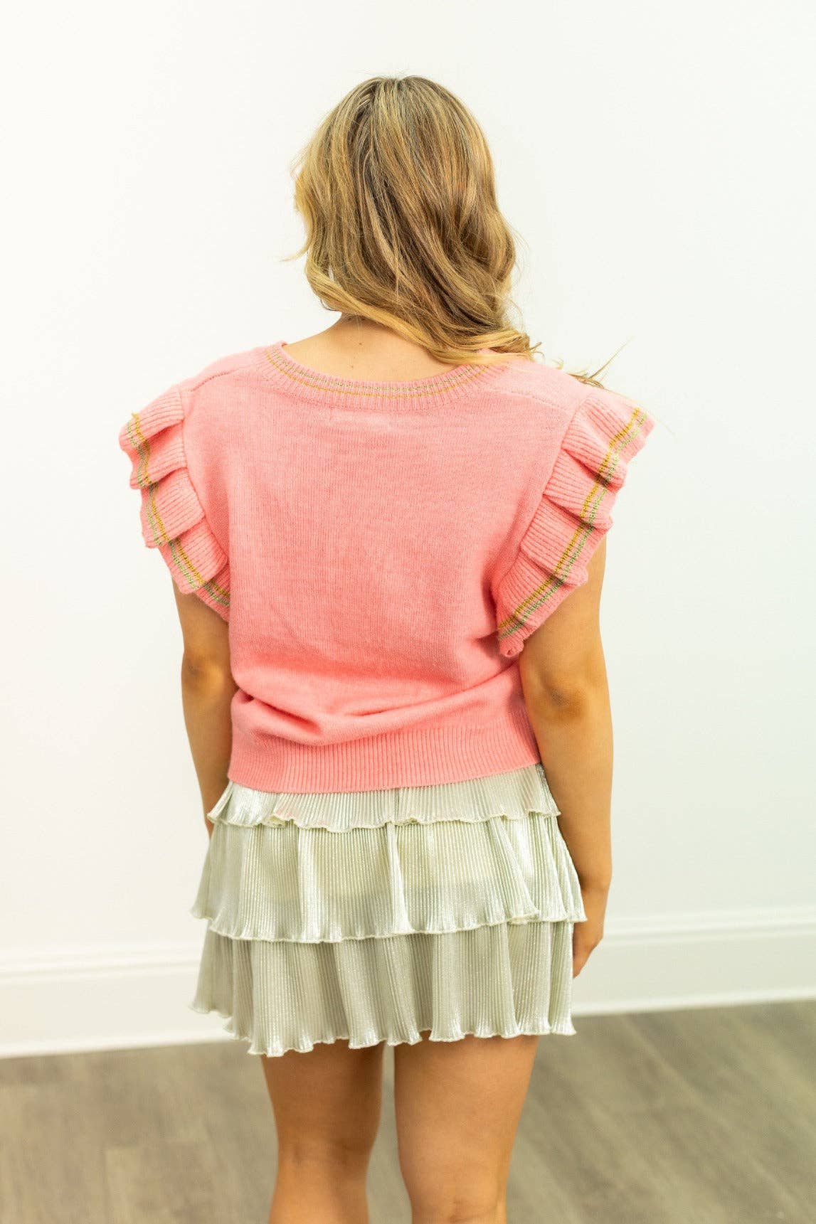 Christmas Tree Knit Sweater Vest