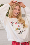 Merry & Bright Sequin Sweater