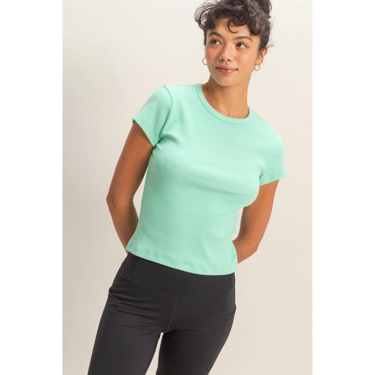 Everyday Basic Top - Mint