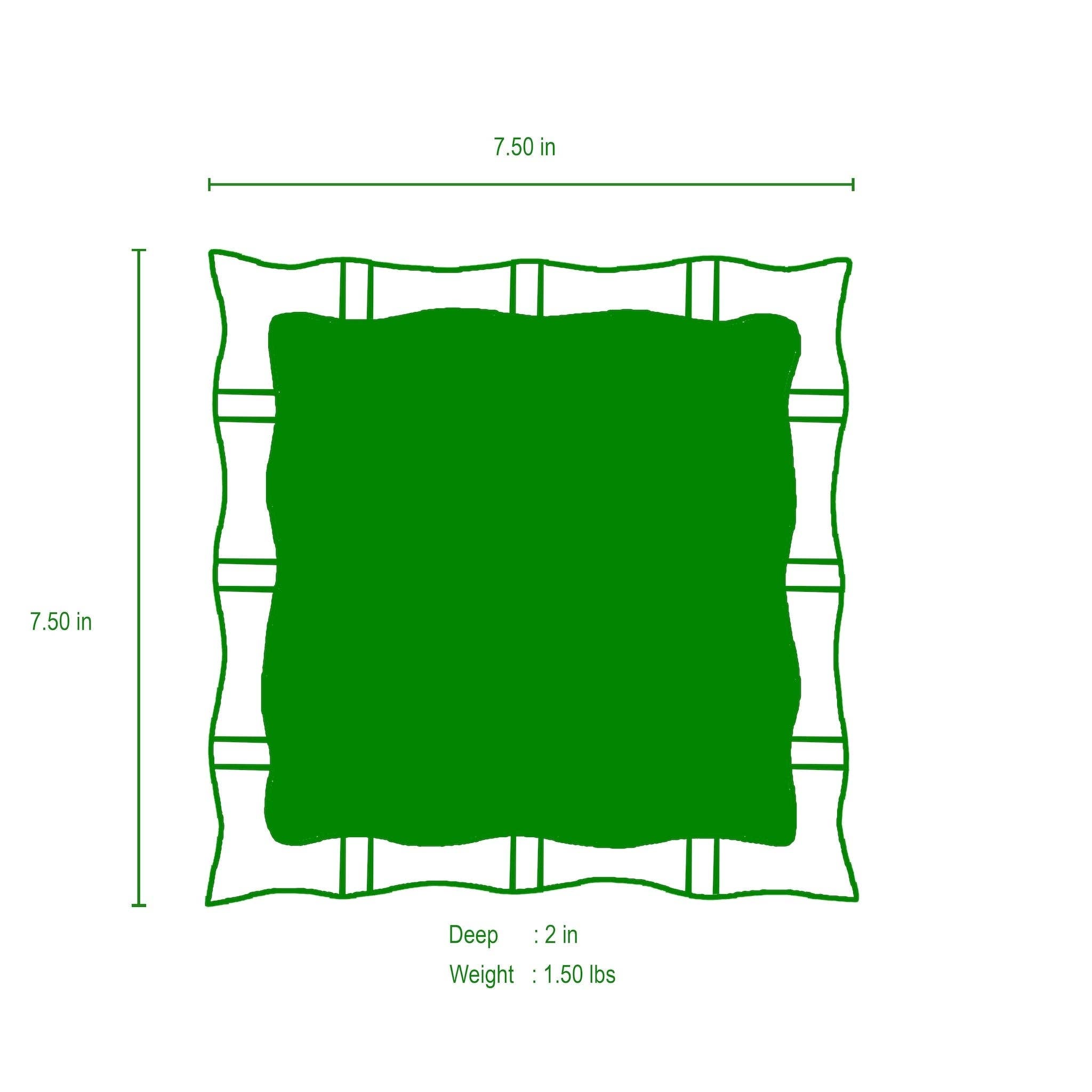 Merry Enameled Chang Mai Tray 6x6