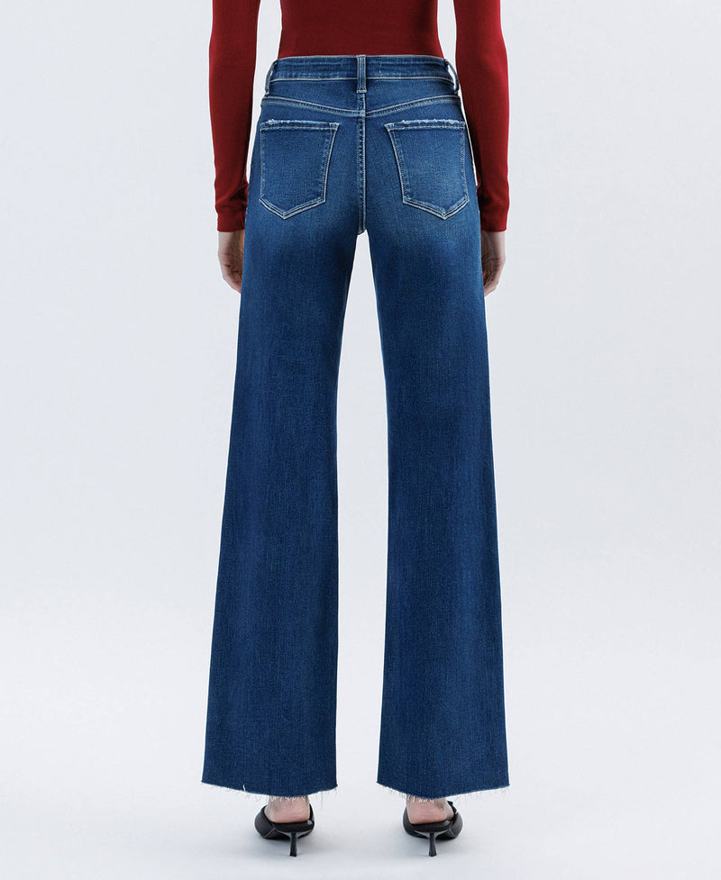 Festival Wide Leg Jeans - Dark Wash