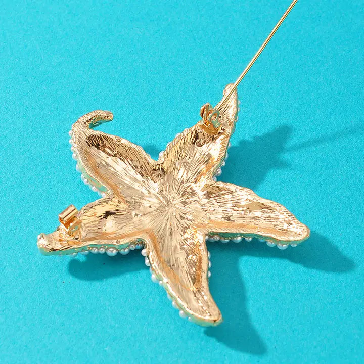 Starfish Brooch