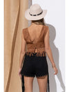 Emie Fringe Suede Top Rodeo