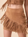 Rodeo Ready Wesley Studded Fringe Skirt