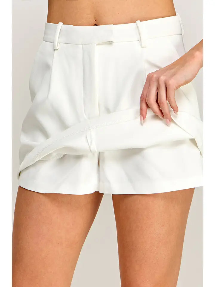Mindy Skort - White
