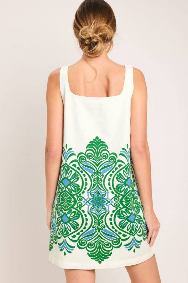 Woven Mini Dress