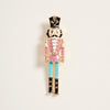 Nutcracker Brooch - Pink/Blue