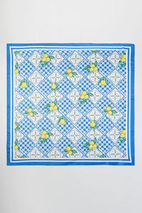 Italian Summer Scarf - Blue