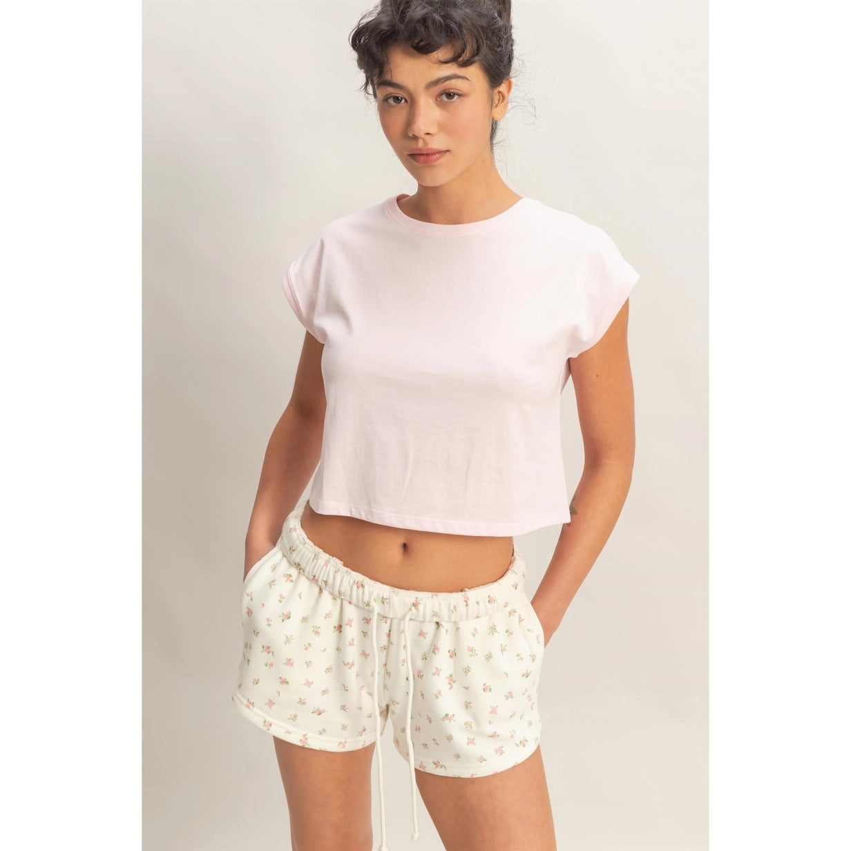 Classic Crew Neck - Soft Pink
