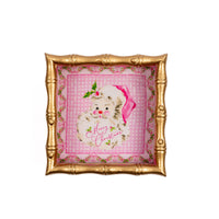 Merry Enameled Chang Mai Tray 6x6