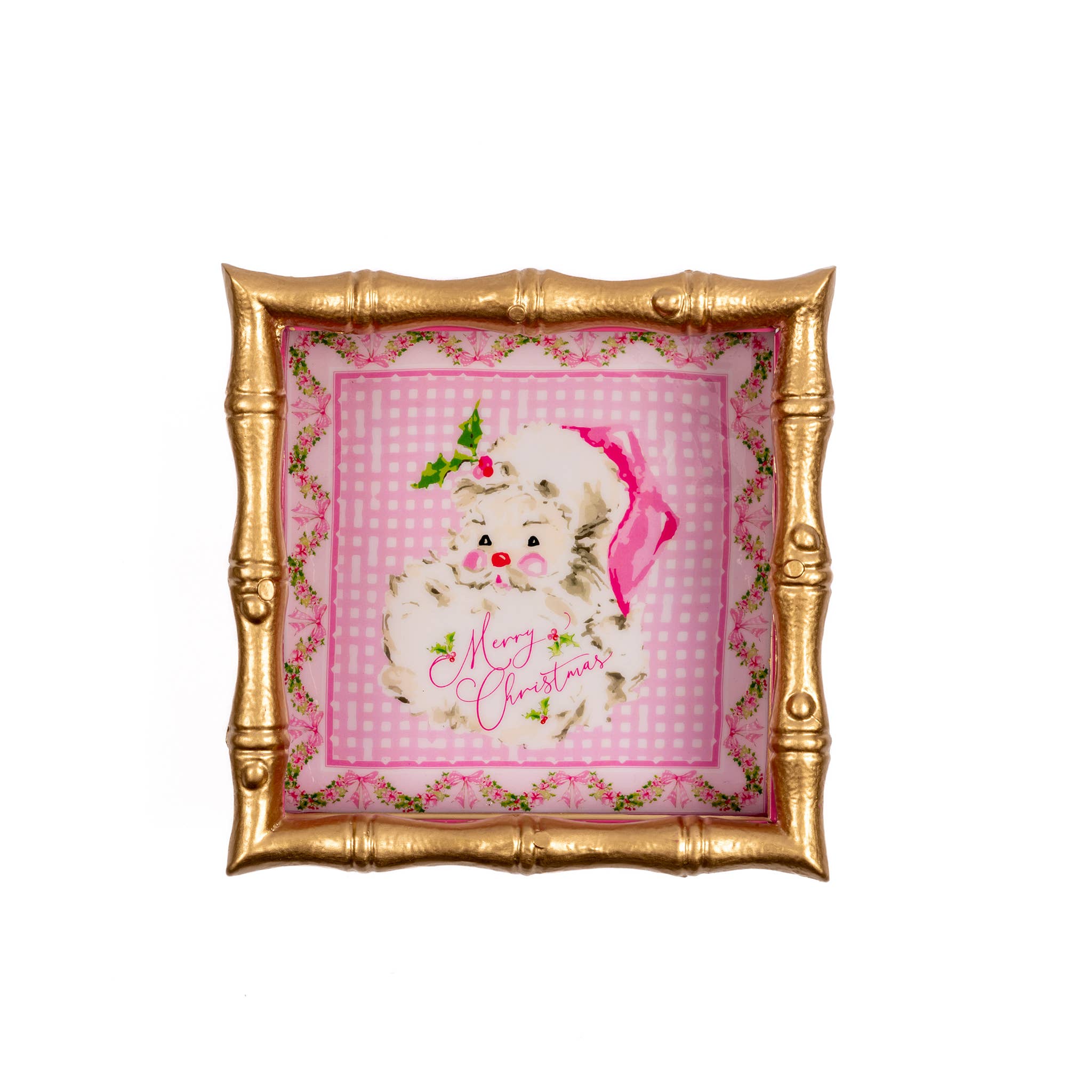 Merry Enameled Chang Mai Tray 6x6