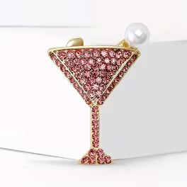 Tini Time Brooch - Pink