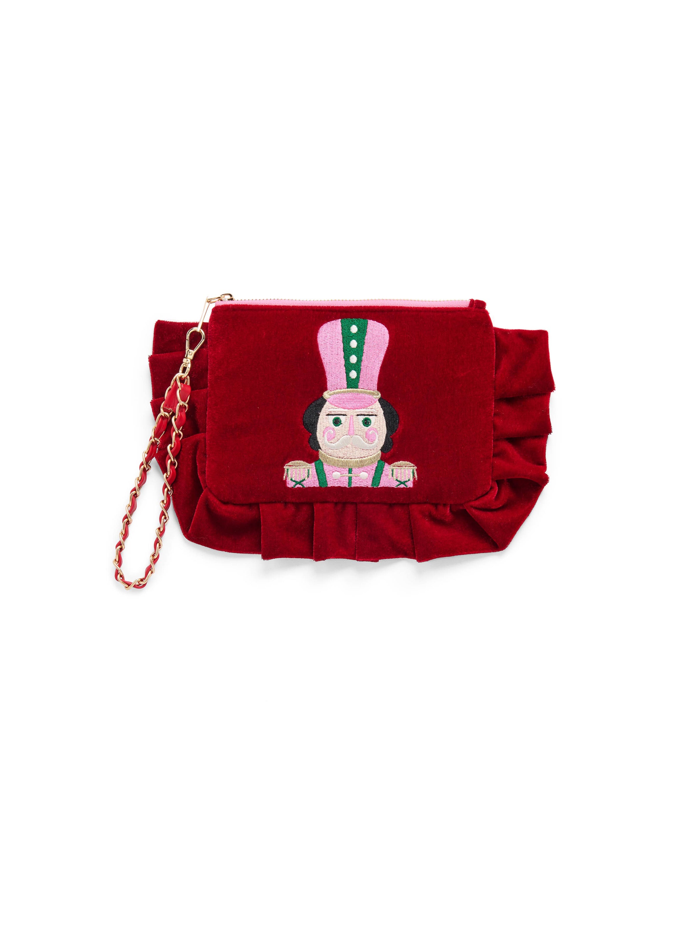Nutcracker Wristlet - Crimson